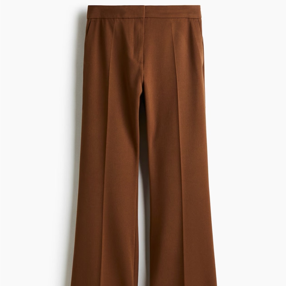H&M Classic Brown Women's Trousers